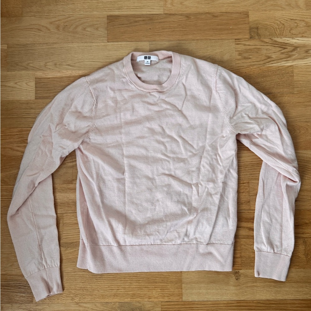 Uniqlo Light Pink Merino Sweater